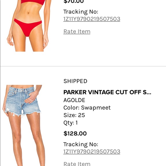 AGOLDE Parker vintage cut offs swapmeet 25 - Picture 4 of 10